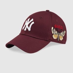 Gucci Baseball Cap w/Yankees Patch